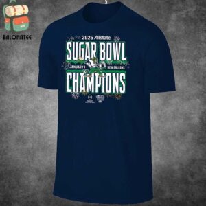 Notre Dame Fighting Irish College Football Playoff 2025 Allstate Sugar Bowl Champions Classic T-Shirt