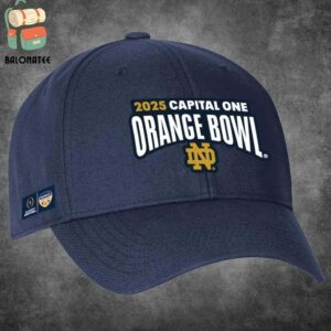 Notre Dame Fighting Irish College Football Playoff 2025 Orange Bowl Snapback Classic Hat Cap