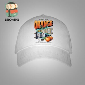 Notre Dame Fighting Irish Versus Penn State Nittany Lions College Football Playoff 2025 Capital One Orange Bowl Head-To-Head Snapback Classic Hat Cap