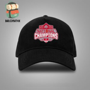 Ohio State Buckeyes 2024 College Football Playoff National Champions Logo Snapback Classic Hat Cap