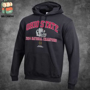 College Football Playoff 2025 National Champions Ohio State Buckeyes Hooded Classic T-Shirt