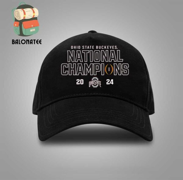 Ohio State Buckeyes College Football Playoff 2024 National Champions Schedule Snapback Classic Hat Cap