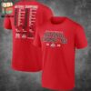 Ohio State Buckeyes College Football Playoff 2024 National Champions Tour Two Sides Classic T-Shirt