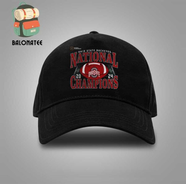 Ohio State Buckeyes College Football Playoff 2024 National Champions Vintage Snapback Classic Hat Cap