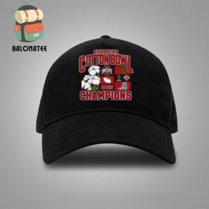 Ohio State Buckeyes College Football Playoff 2025 Cotton Bowl Champions Victory Ahead Snapback Classic Hat Cap