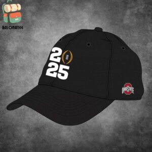 Ohio State Buckeyes College Football Playoff 2025 NCG Bound Side Patch Snapback Classic Hat Cap