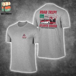 Ohio State Buckeyes College Football Playoff 2025 Retro Brands Road Trip Two Sides Classic T-Shirt