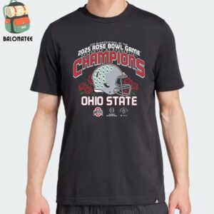 Ohio State Buckeyes College Football Playoff 2025 Rose Bowl Champions Classic T-Shirt