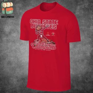 Ohio State Buckeyes College Football Playoff 2025 Rose Bowl Game Champions Classic T-Shirt