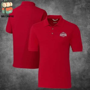 Ohio State Buckeyes Cutter And Buck College Football Playoff 2024 National Champions Polo Shirt