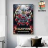 Ohio State Buckeyes Beats Notre Dame To Win The 2025 National Championship Game Wall Decor Poster Canvas