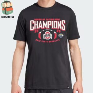 Ohio State Buckeyes Goodyear Cotton Bowl Champions 2025 CFP Classic T-Shirt