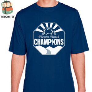 Penn State Nittany Lions 2024 Vrbo Fiesta Bowl Champions Logo CFP Season 2024-2025 Classic T-Shirt