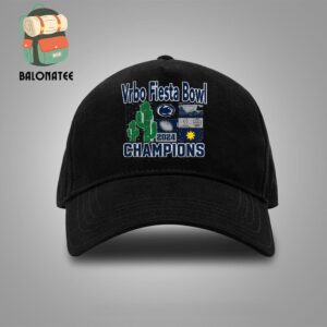 Penn State Nittany Lions College Football Playoff 2024 Fiesta Bowl Champions Victory Ahead Snapback Classic Hat Cap