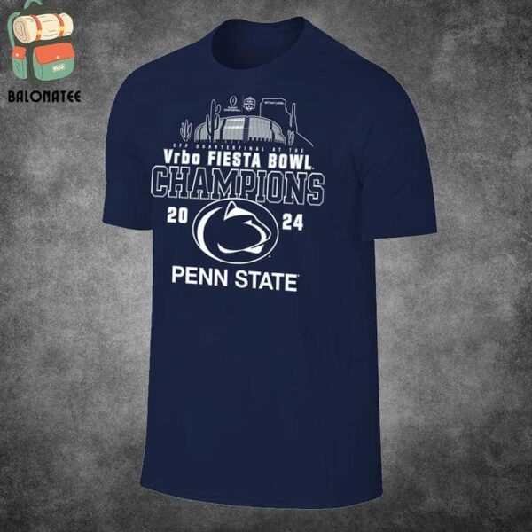 Penn State Nittany Lions College Football Playoff 2024 VRBO Fiesta Bowl Champions Classic T-Shirt