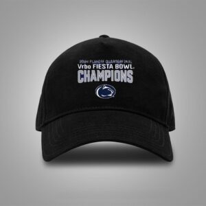 Penn State Nittany Lions Fiesta Bowl Champions 2024 College Football Playoff Victory Ahead Snapback Classic Hat Cap