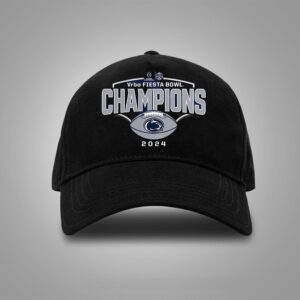 Penn State Nittany Lions Fiesta Bowl Champions College Football Playoff 2024 Victory Ahead Snapback Classic Hat Cap