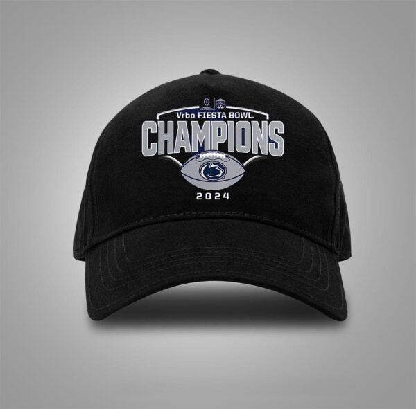 Penn State Nittany Lions Fiesta Bowl Champions College Football Playoff 2024 Victory Ahead Snapback Classic Hat Cap