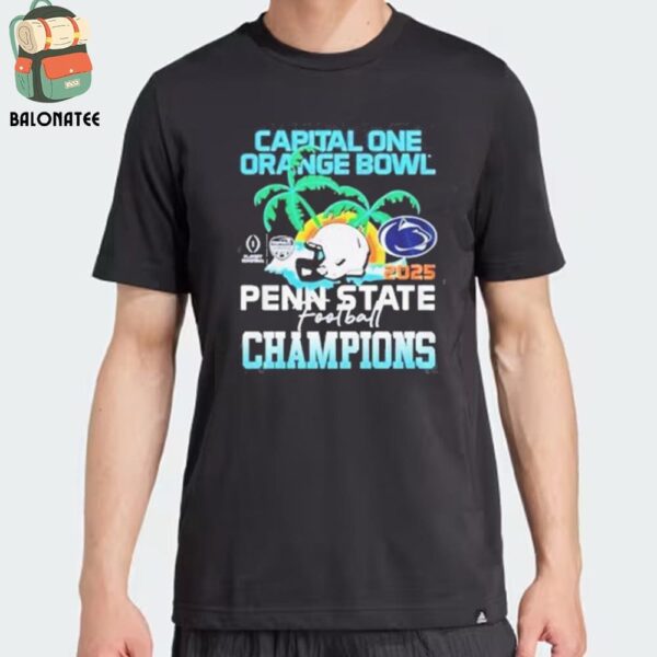 Penn State Nittany Lions Football Capital One Orange Bowl 2025 Champions Classic T-Shirt