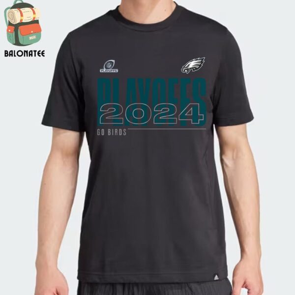 Philadelphia Eagles 2024 NFL Playoffs Go Birds Football Merchandise Limited Classic T-Shirt