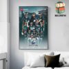 Philadelphia Eagles Will Face Kansas City Chiefs Run It Back At Super Bowl LIX NFL Season 2024-2025 Wall Decor Poster Canvas