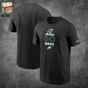 Philadelphia Eagles Nike Go Birds 2024 NFL Playoffs Merchandise Limited Classic T-Shirt