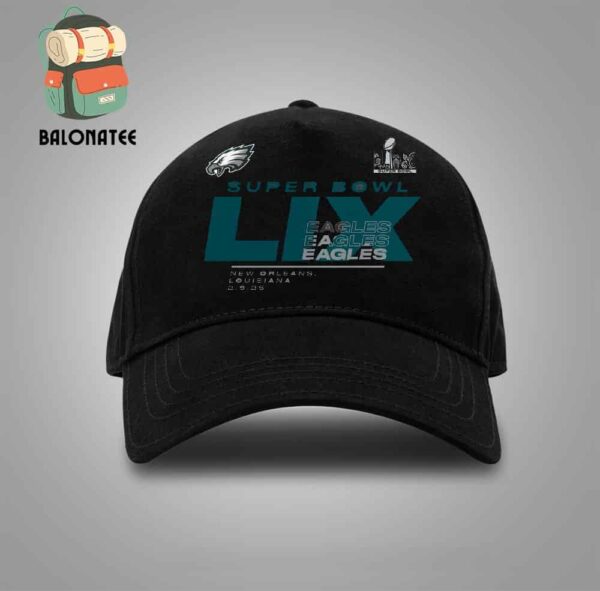 Philadelphia Eagles Super Bowl LIX Quick Pass Merchandise Limited Snapback Classic Hat Cap