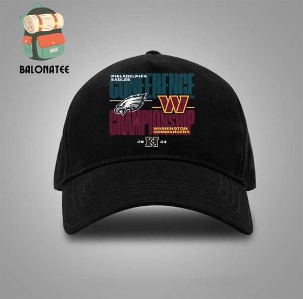 Philadelphia Eagles Vs Washington Commanders 2024 NFC Championship Game Matchup Snapback Classic Hat Cap