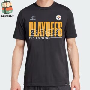 Pittsburgh Steelers 2024 NFL Playoffs Steel City Football Merchandise Limited Classic T-Shirt