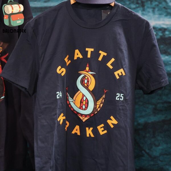 Seattle Kraken Merch Limited Design For Lunar New Year Snake Year 2025 Classic T-Shirt