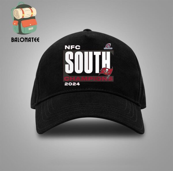 Tampa Bay Buccaneers 2024 NFC South Division Champions Merch Limited Snapback Classic Hat Cap