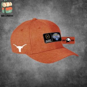 Texas Longhorns 2025 Goodyear Cotton Bowl Bound College Football Playoff Semifinal Snapback Classic Hat Cap