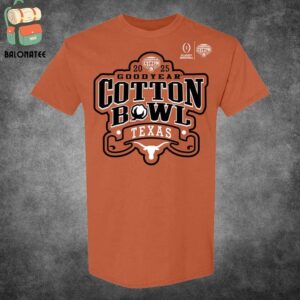 Texas Longhorns 2025 Goodyear Cotton Bowl Bound College Football Playoff Semifinal Tee Classic T-Shirt