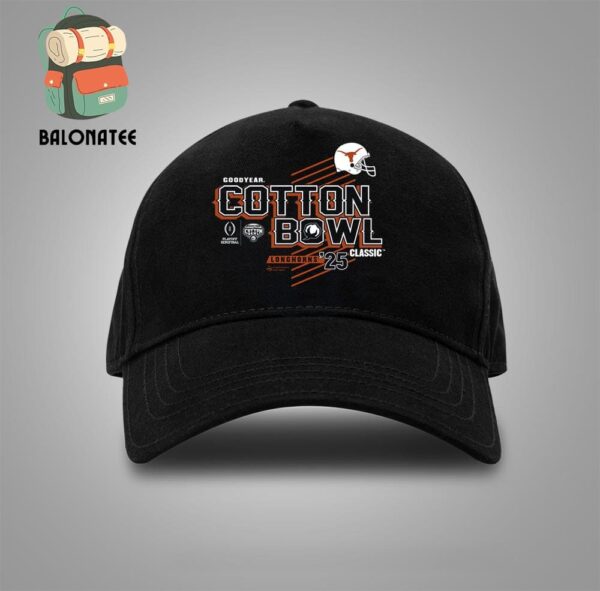 Texas Longhorns College Football Playoff Semifinal 2025 Goodyear Cotton Bowl Bound Snapback Classic Hat Cap