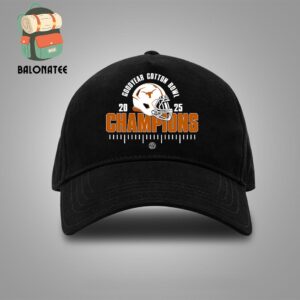 Texas Longhorns Is 2025 Goodyear Cotton Bowl Champions College Football 2024-2025 Snapback Classic Hat Cap