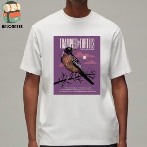 Trampled By Turtles Artwork Poster For Show With Wild Horses At Wisconsin On February 13th To 15th 2025 Classic T-Shirt