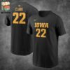 Caitlin Clark Gold Iowa Hawkeyes Retired Player Name And Number Core Two Sides Classic T-Shirt