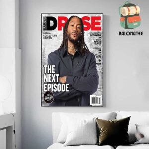 Derrick Rose D Rose Slam Presents The Next Episode The Ultimate Derrick Rose Issue Wall Decor Poster Canvas