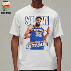 Karl-Anthony Towns Of New York Knicks On Slam 254 Cover Tee Ya Tu Sabe Classic T-Shirt