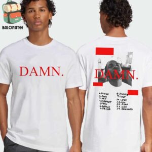 Kendrick Lamar DAMN Tee Merchandise Limited Two Sides Classic T-Shirt