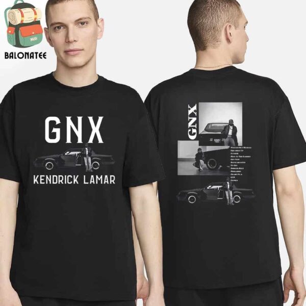 Kendrick Lamar GNX Tour 2025 Tee Merchandise Limited Two Sides Classic T-Shirt