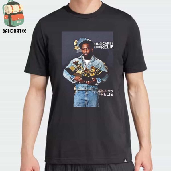 Kendrick Lamar Won 5 Grammys With Not Like Us Dissing Record At Grammy Award 2025 Classic T-Shirt