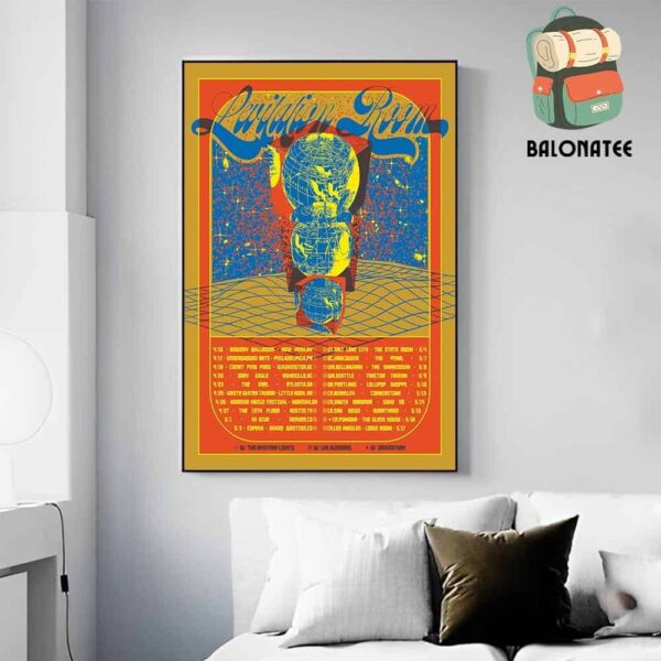 Levitation Room Artwork Poster For 2025 Tour Dates And Places List Wall Decor Poster Canvas