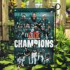 Philadelphia Eagles Super Bowl LIX Champions Fly Eagles Fly Two Sides Garden House Flag