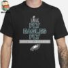 2X Super Bowl LIX Champions 2025 Philadelphia Eagles Classic T-Shirt