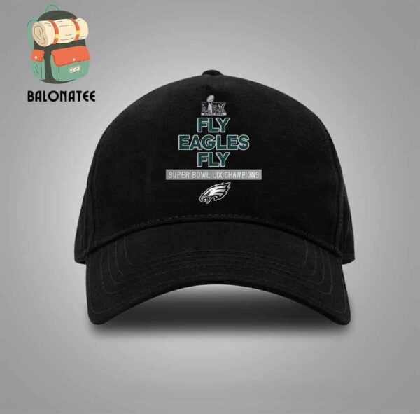 Philadelphia Eagles Nike Super Bowl LIX Champions Fly Eagles Fly Snapback Classic Hat Cap