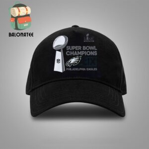 Philadelphia Eagles Nike Super Bowl LIX Champions Locker Room Trophy Collection Snapback Classic Hat Cap