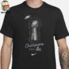 Philadelphia Eagles Nike Super Bowl LIX Champions Fly Eagles Fly Classic T-Shirt