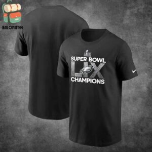 Philadelphia Eagles Nike Super Bowl LIX Champions Supplemental Classic T-Shirt