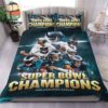 Philadelphia Eagles Are Super Bowl LIX 2025 Champions This One’s For Philly 3 Pieces Bedding Set